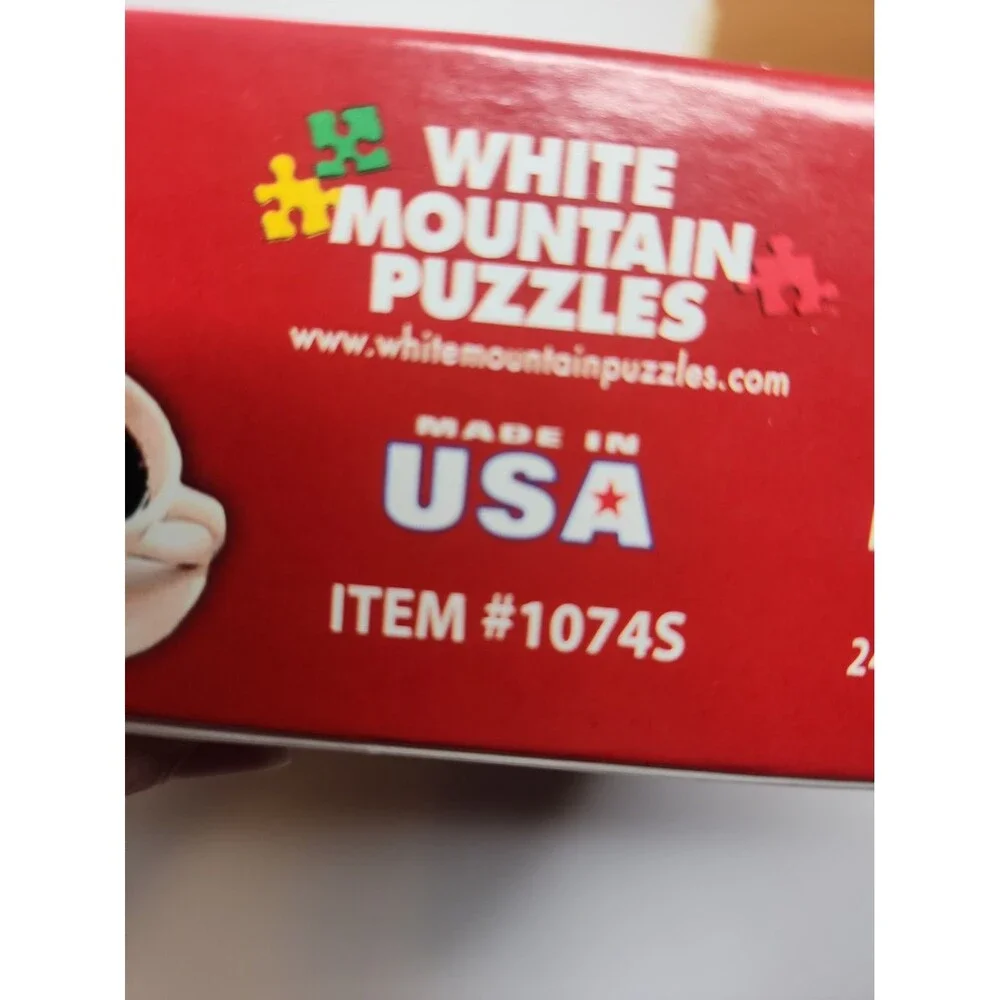 White Mountain Puzzles Coffee Cafe 1000 Piece Jigsaw Puzzle NEW